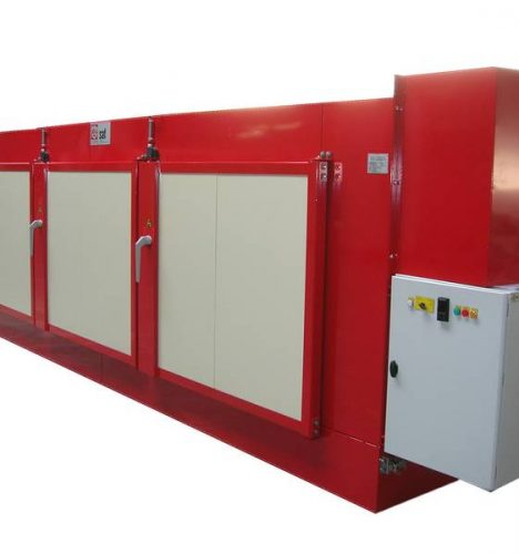 Tunnel oven manufacturer for drum pre-heating