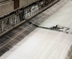 Wärmebehandlungstunnel für Textilfasern